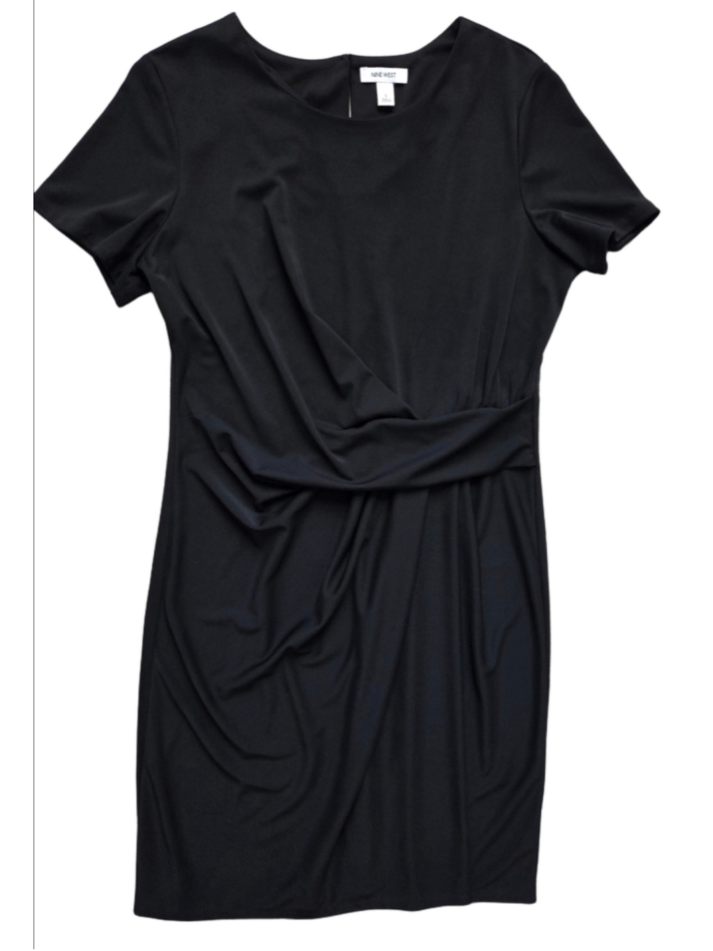 Women's Nine West Black Midi Dress Size L